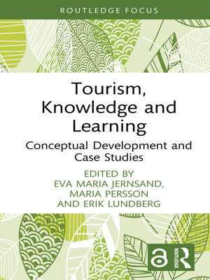 cover image of Tourism, Knowledge and Learning